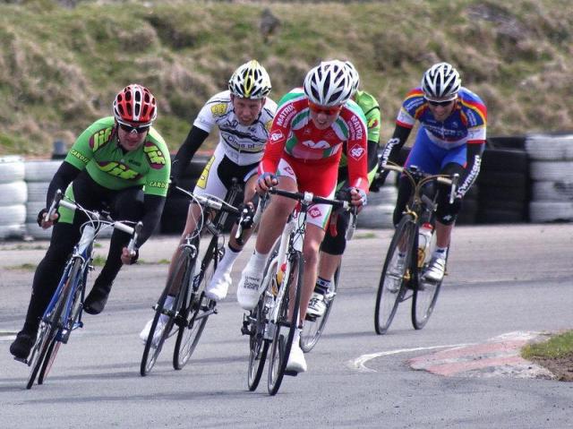 Cyclists Racing at Llandow 1